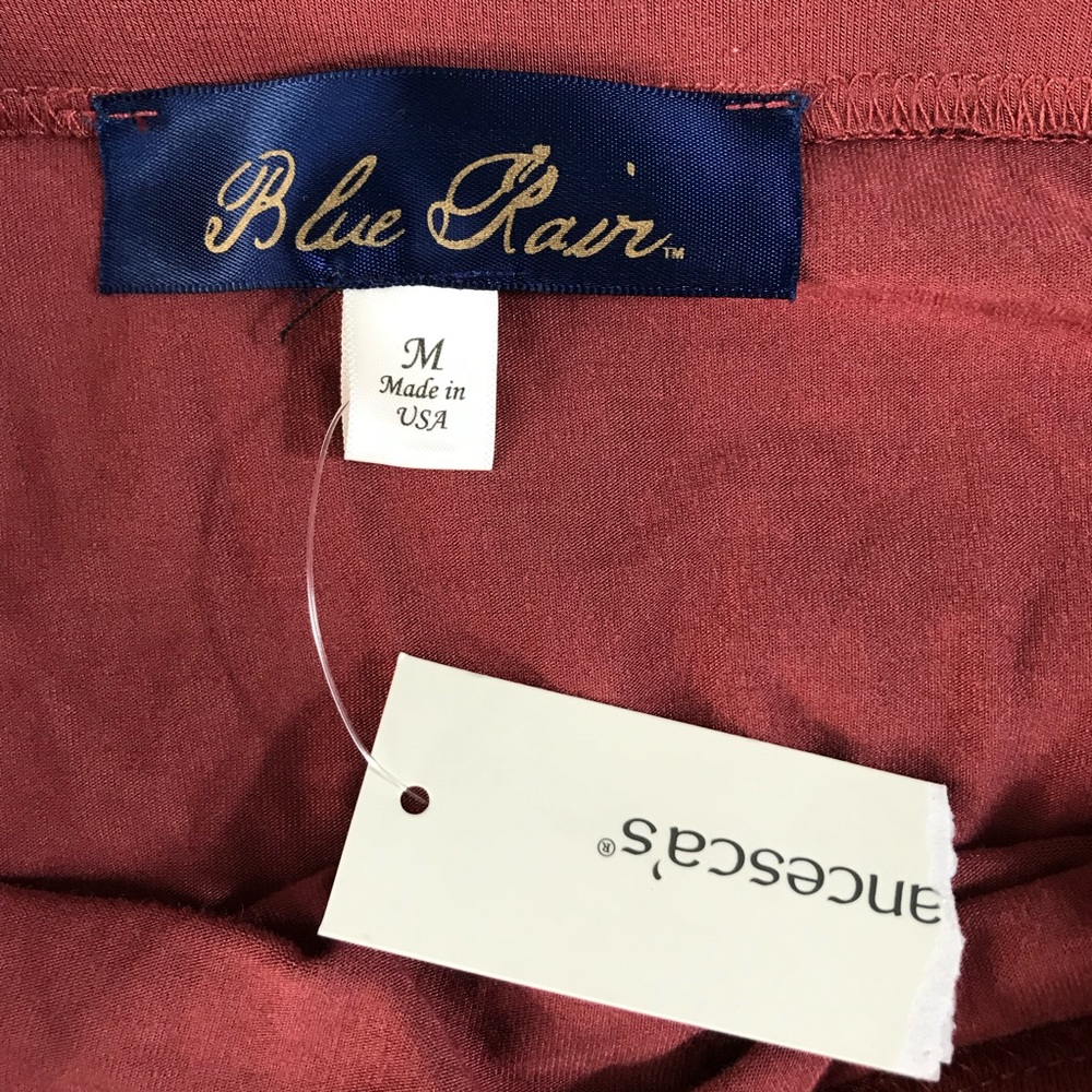 Francesca’s Blue Rain Maxi Skirt - Picture 6 of 6
